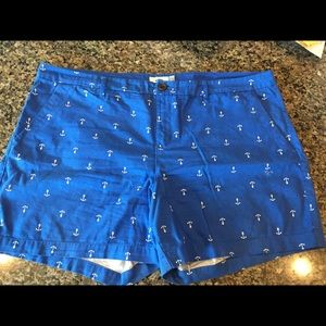 Blue Anchor Shorts